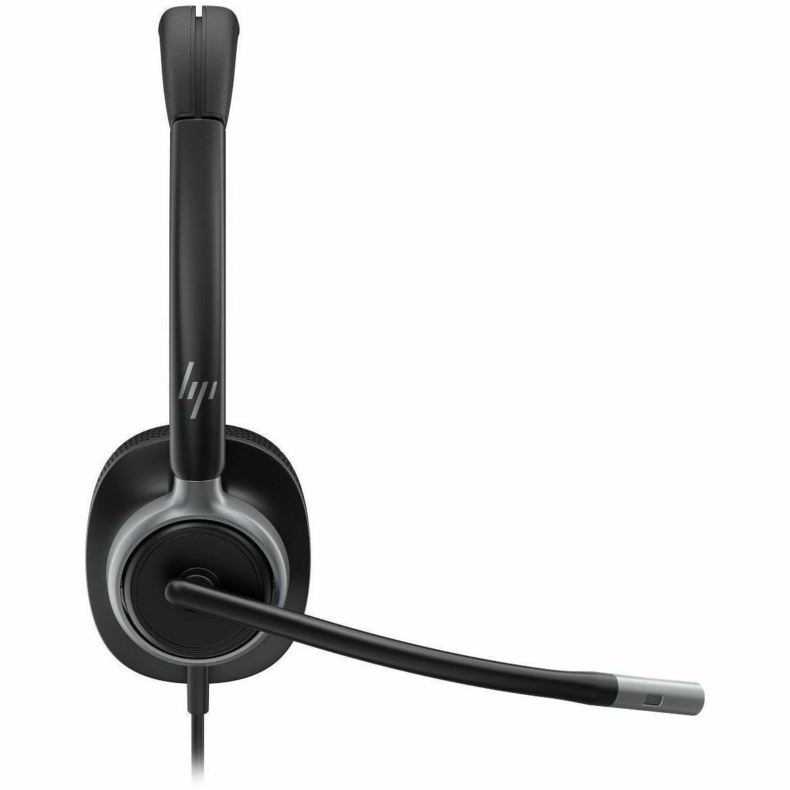 Poly Mission 600 615 Wired Over-the-head, On-ear Mono Headset - Black