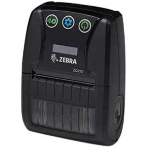 Zebra ZQ210 Direct Thermal Printer - Monochrome - Portable - Label/Receipt Print - USB - Bluetooth