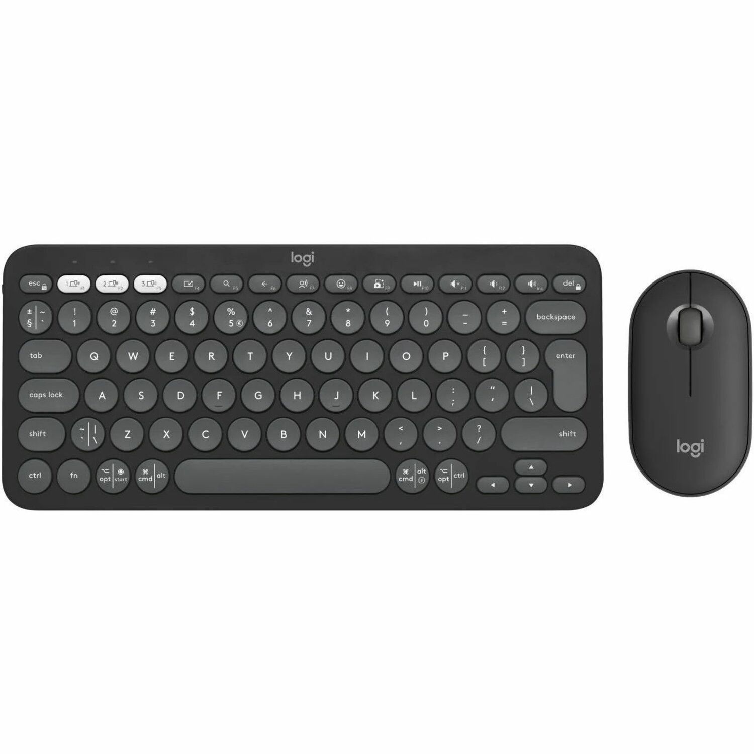 Logitech Pebble 2 Combo Tonal Graphite Us Intl N/