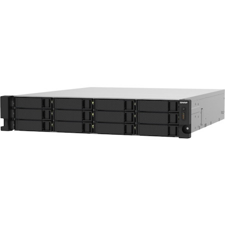 QNAP TS-1232PXU-RP-4G 12 x Total Bays SAN/NAS Storage System - 512 MB Flash Memory Capacity - Annapurna Labs Alpine AL-324 Quad-core (4 Core) 1.70 GHz - 2 GB RAM - DDR4 SDRAM - 2U Rack-mountable