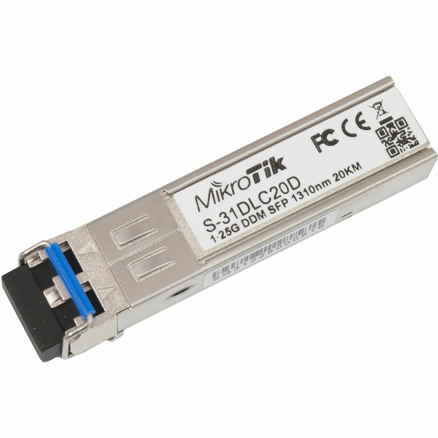 MikroTik SFP Module 1.25G SM 20KM 1310NM S-31DLC20D