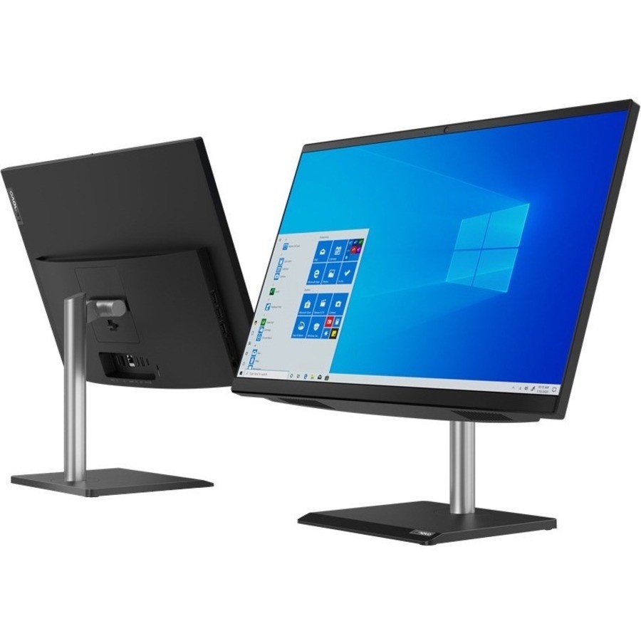 Lenovo V50a 24IMB 11FJ0016AU All-in-One Computer - Intel Core i5 10th Gen i5-10400T - 8 GB - 256 GB SSD - 23.8" Full HD Touchscreen - Desktop