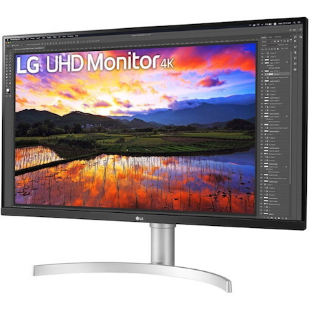 LG 32BN67U-B 32" Class 4K UHD LCD Monitor - 16:9 - Textured Black