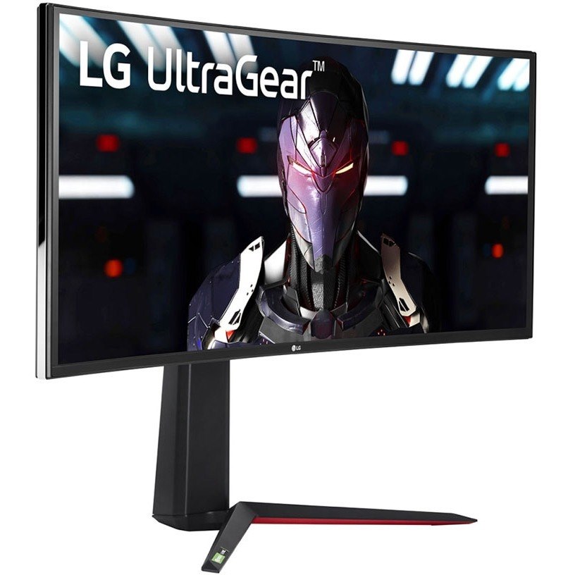 LG UltraGear 34GN85B-B 34" Class UW-QHD Curved Screen Gaming LCD Monitor - 21:9 - Matte Black