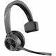 Poly Voyager 4300 UC 4310 Wired/Wireless Over-the-head, On-ear Mono Headset - Black