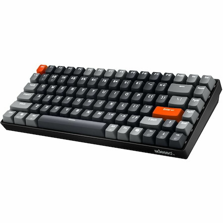Adesso EasyTouch 1000 Keyboard - Wired/Wireless Connectivity - USB Interface - RGB LED - English (US) - Grey