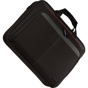 Targus Classic Slim TCT027US Carrying Case (Briefcase) for 15" to 16" Notebook - Black - TAA Compliant