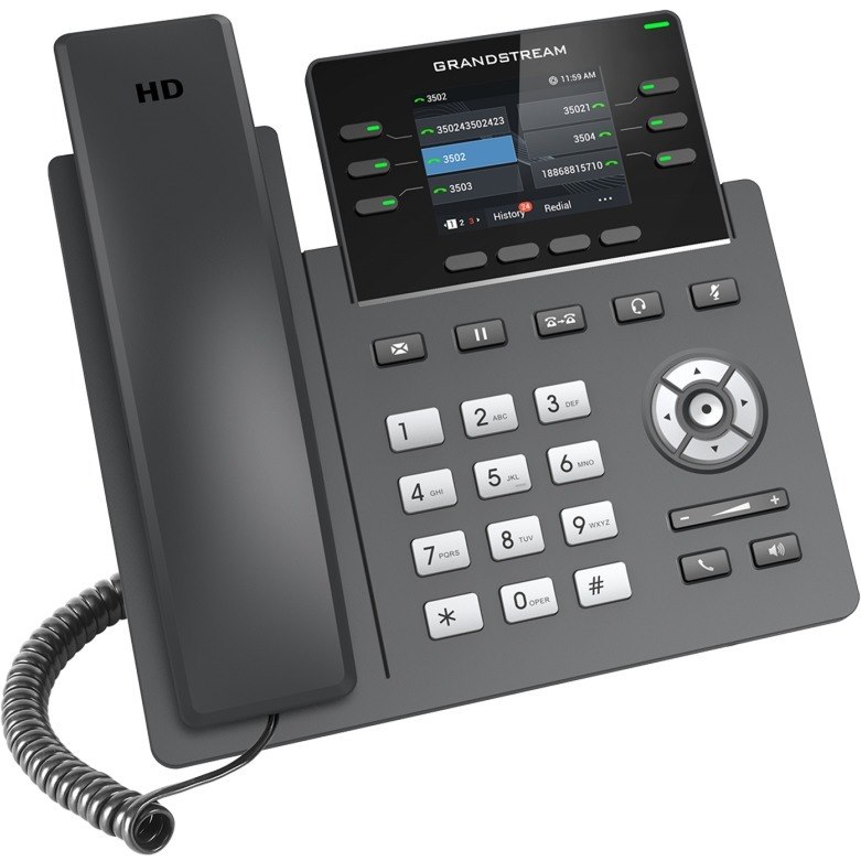 Grandstream IP Phone - Corded - Corded - Desktop