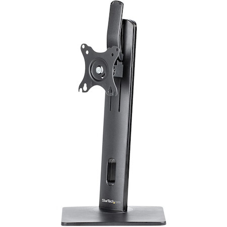 StarTech.com Free Standing Single Monitor Mount, Height Adjustable Ergonomic Monitor Desk Stand, For VESA Mount Displays up to 32" (15lb)