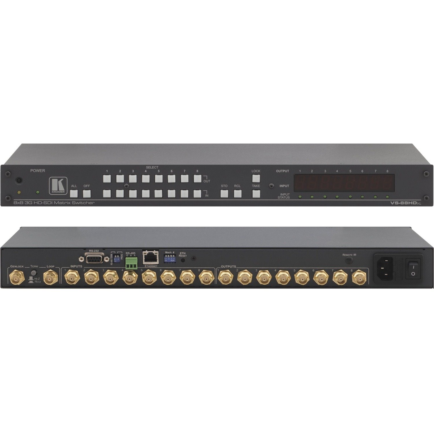 Kramer 8x8 3G HD-SDI Matrix Switcher