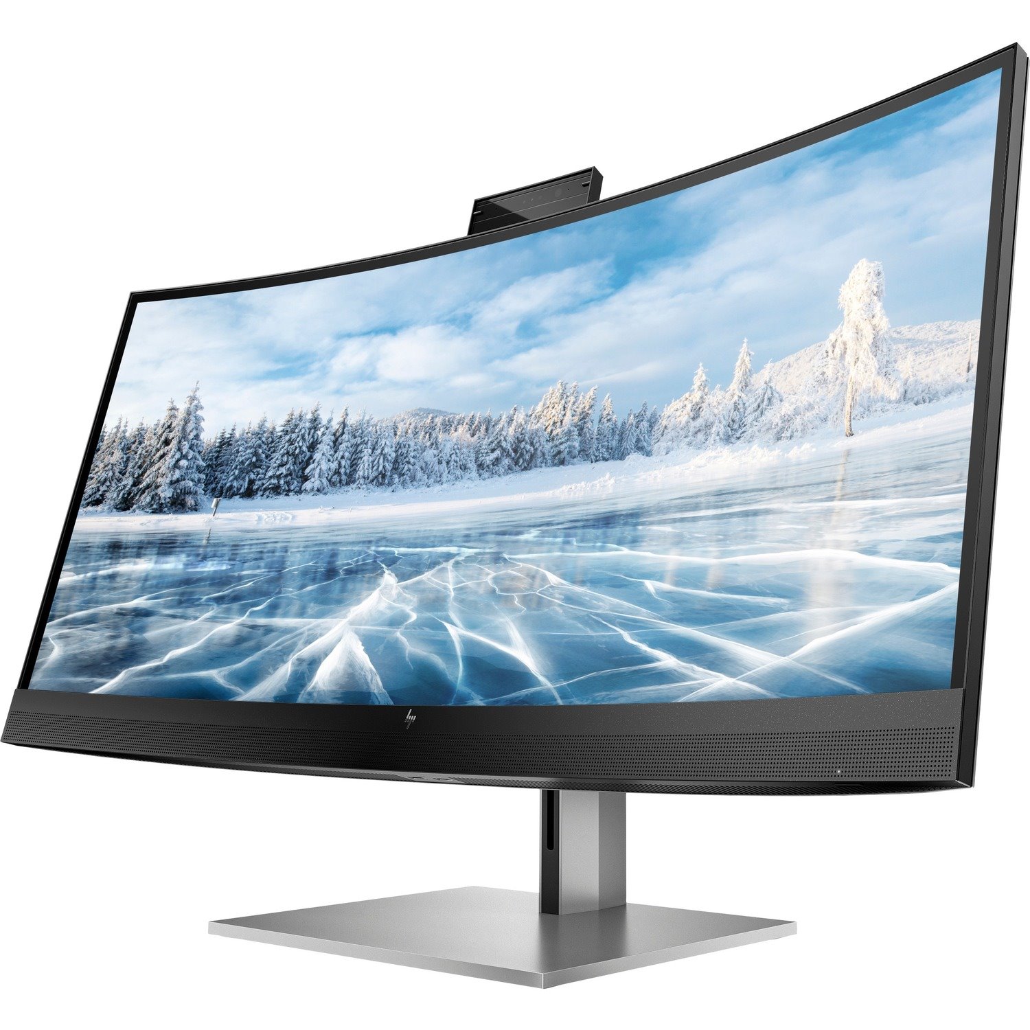 HP Z34c G3 34" Class Webcam WQHD Curved Screen LCD Monitor - 21:9 - Black/Silver