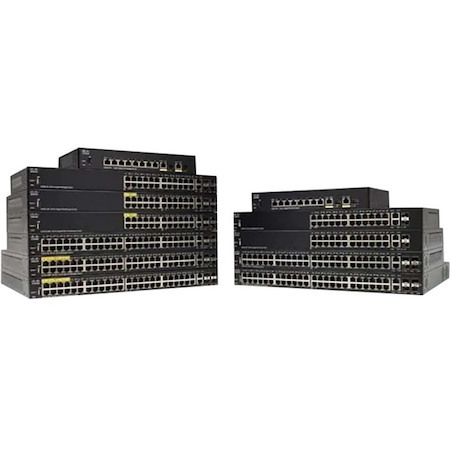 Cisco SG350-52P 52-Port Gigabit PoE Managed Switch
