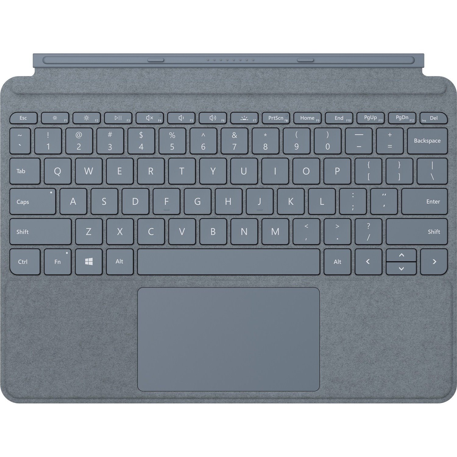 Microsoft Type Cover Keyboard/Cover Case Microsoft Surface Go 2, Surface Go Tablet - Ice Blue