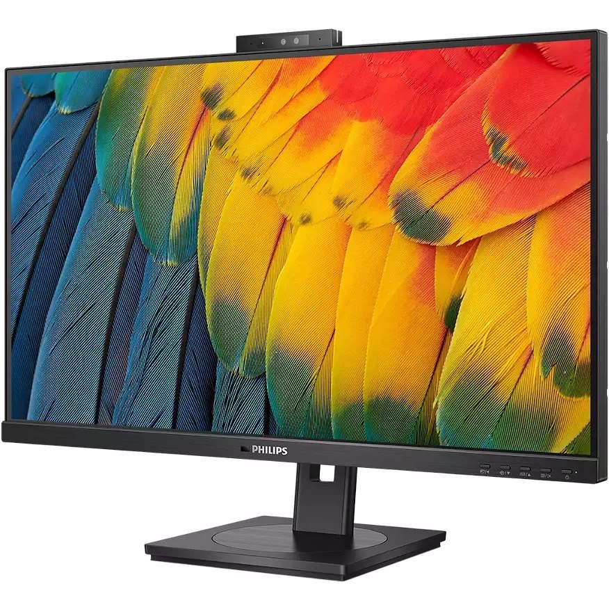 Philips 24B1U5301H 24" Class Webcam Full HD LCD Monitor - 16:9 - Textured Black