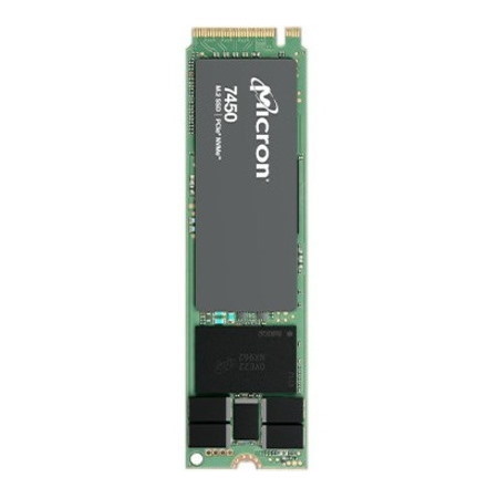 Micron 7450 PRO 960 GB Solid State Drive - M.2 2280 Internal - PCI Express NVMe (PCI Express NVMe 4.0 x4) - Read Intensive - TAA Compliant