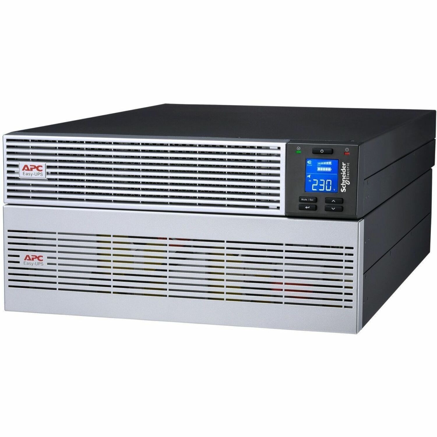 APC EASY UPS ON-LINE LI-ION SRVL RT EXT. RUNTIME 6000VA 230V, WITH RAIL KIT BATT PACK
