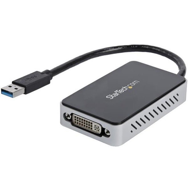 StarTech.com USB 3.0 to DVI External Video Card Multi Monitor Adapter with 1-Port USB Hub &acirc;&euro;" 1920x1200