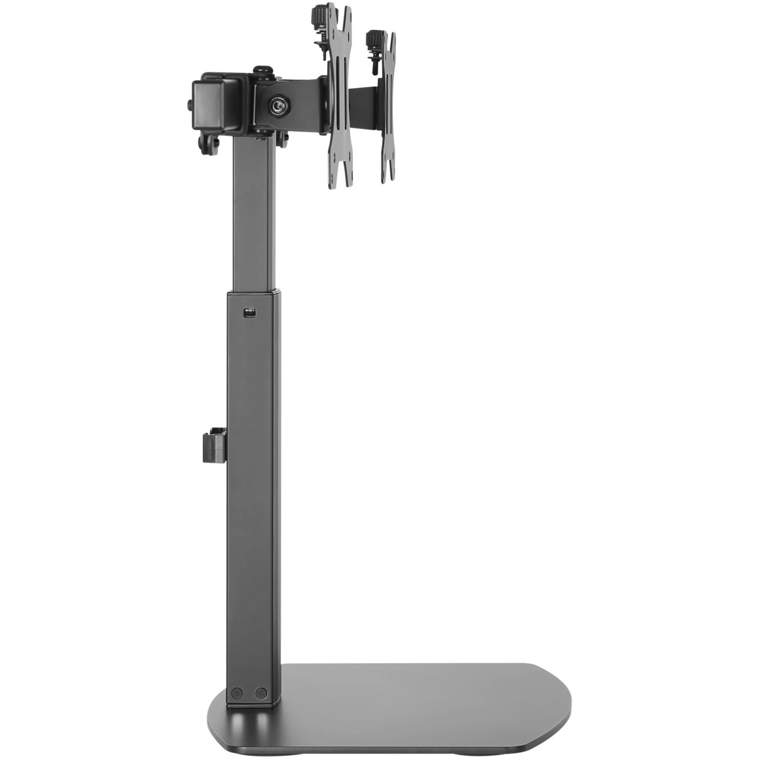 Amer Mounts Dual Screen Pneumatic Vertical Lift Monitor Stand