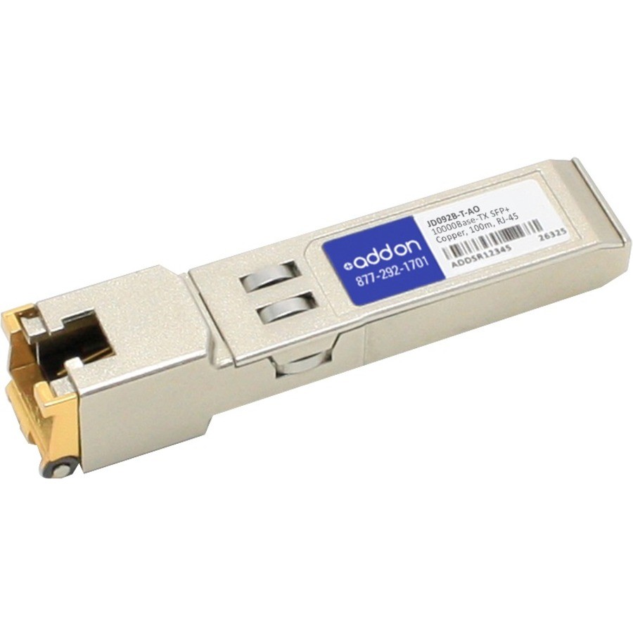 Addon Networks HP JD092B-T Compatible Taa 10M 100/1000/10000Base-Tx SFP+ RJ-45