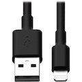 Eaton Tripp Lite Series USB-A to Lightning Sync/Charge Cables (M/M) - MFi Certified, Black, 10 in. (0.25 m), Pack of 10