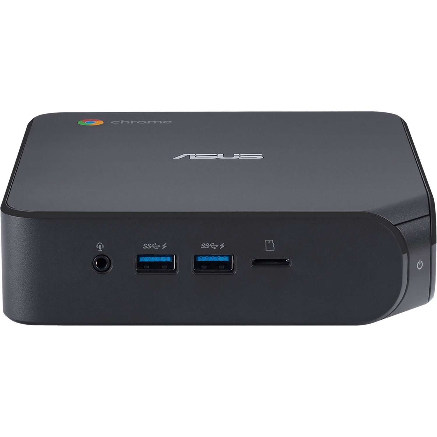 Asus Chromebox 4 CHROMEBOX4-G3023UN Desktop Computer - Intel Core i3 10th Gen i3-10110U - 8 GB - 128 GB SSD - Gun Metal