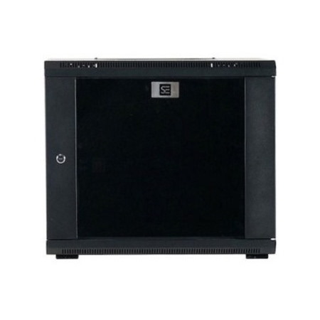 Serveredge 9U Wall Mountable Rack Cabinet for Server - Black