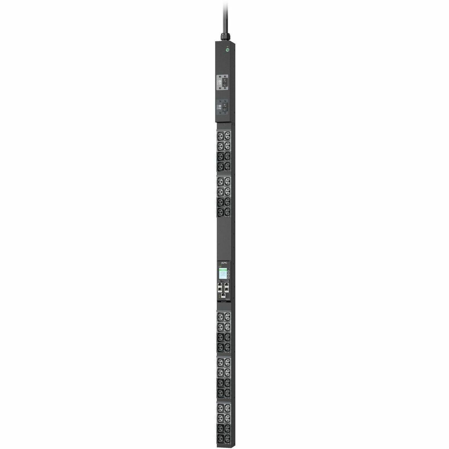 APC NetShelter Rack PDU Advanced Gen 2, Metered, 5.0kW, 1Phase, 208V, 30A, L6-30P, 40 Outlet
