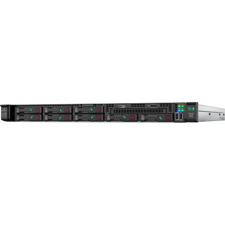 HPE ProLiant DL360 G10 1U Rack Server - 1 Xeon Silver 4208 2.10 GHz - 32 GB RAM - Serial ATA, 12Gb/s SAS Controller