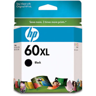 HP 60XL Original Inkjet Ink Cartridge - Black Pack