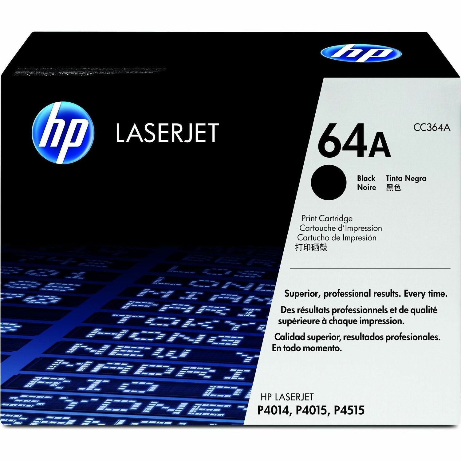 HP 64A (CC364A) Laserdruck Tonerkartusche - Schwarz - Original - Einzelpackung - 1 Each