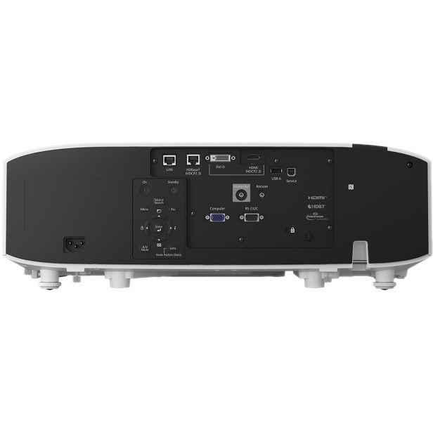 Epson EB-PU1007W 3LCD Projector - 16:10 - Ceiling Mountable, Wall Mountable, Desktop - White