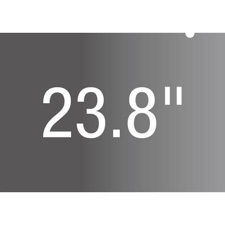 ViewSonic 23.8" Privacy Filter Screen Protector for Widescreen (16:9) LCD Monitor Lightweight Anti-glare and Anti-scratch, Black. 20 screen protectors per master pack.
