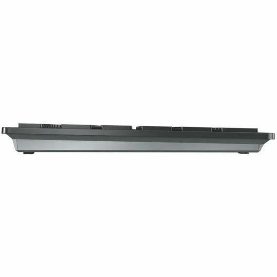 CHERRY JG-91 Keyboard - Wireless Connectivity - USB Type A Interface - Portuguese - Black, Grey