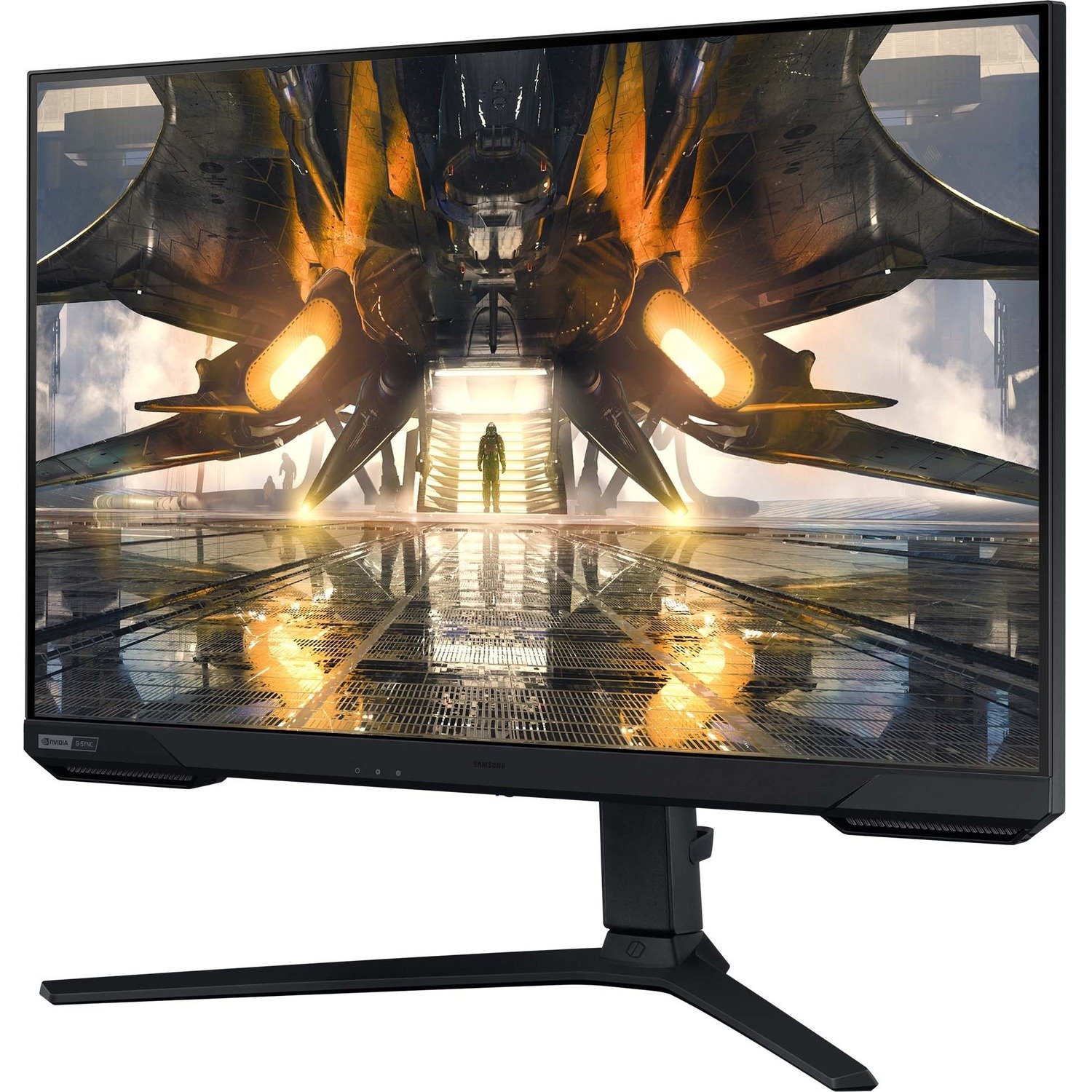 Samsung Odyssey G5 S32AG500PN 32" Class WQHD Gaming LCD Monitor - 16:9 - Black