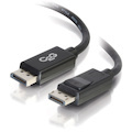 C2G 15ft DisplayPort™ Cable with Latches 4K 60Hz M/M - Black
