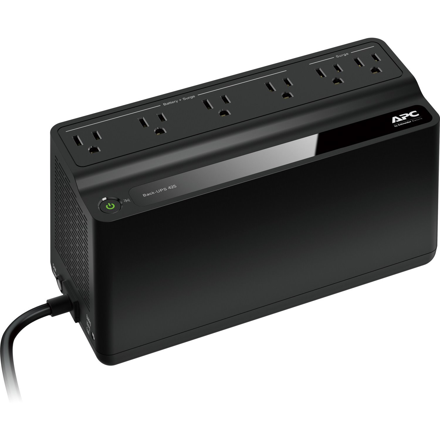 APC by Schneider Electric Back-UPS ES 6 Outlet 425VA, 120V, LAM