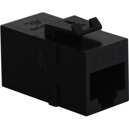 ICC Cat 6, Modular Coupler, Black