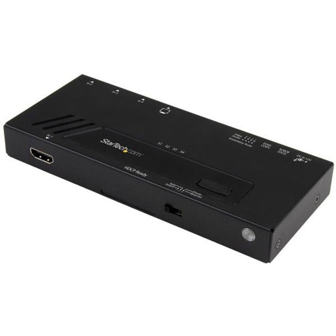 StarTech.com Audio/Video Switchbox - Cable - TAA Compliant