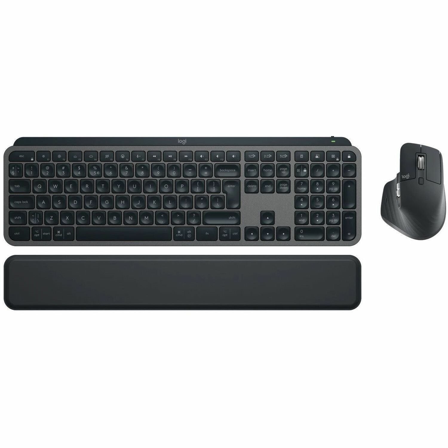 Logitech MX Keys combo for Business Gen 2 toetsenbord Inclusief muis Kantoor RF-draadloos + Bluetooth QWERTY US International Grafiet