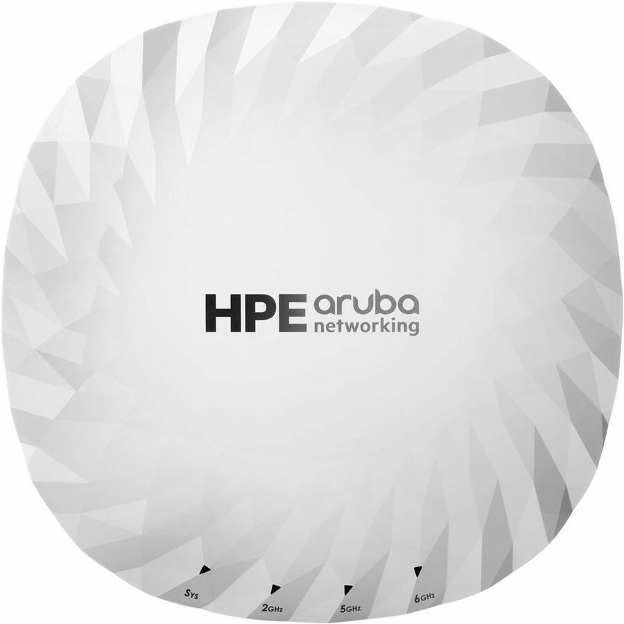 Aruba AP-725 Tri Band Wi-Fi 7 IEEE 802.11a/b/g/n/ac/ax/be/az/mc 4,70 Gbit/s Draadloos toegangspunt - Indoor