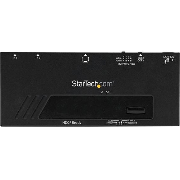 StarTech.com 2 Port HDMI Switch w/ Automatic and Priority Switching - 1080p