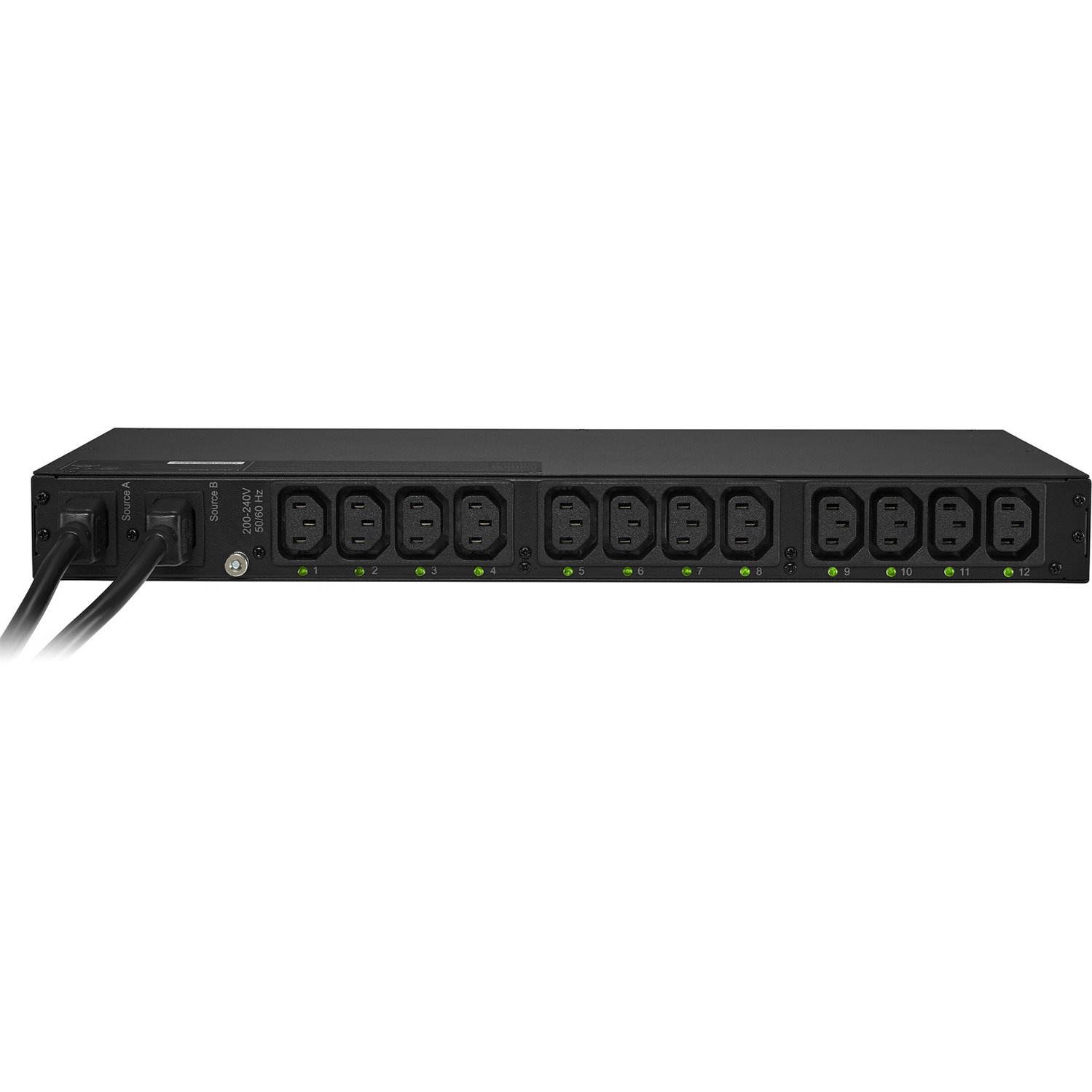 CyberPower PDU15SWHVIEC12ATNET 200 - 240 VAC 15A Switched ATS PDU