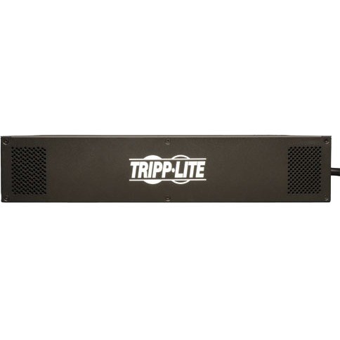 Eaton Tripp Lite Series 5.5kW Single-Phase Local Metered PDU, 208/230V Outlets (16 C13 & 2 C19), L6-30P, 12 ft. (3.66 m) Cord, 2U Rack-Mount, TAA