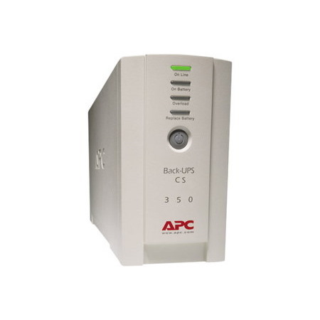 APC by Schneider Electric Back-UPS BK350EI Standby UPS - 350 VA/210 W