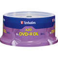 Verbatim 96542 DVD Recordable Media - DVD+R DL - 8x - 8.50 GB - 30 / Pack - Silver