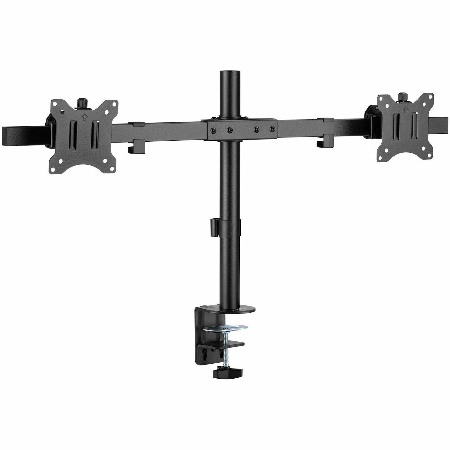 Rocstor ErgoReach Desk Mount for Monitor, Display - Black - Landscape/Portrait