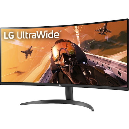 LG Ultrawide 34WP60C-B 34" Class UW-QHD Curved Screen Gaming LCD Monitor - 21:9