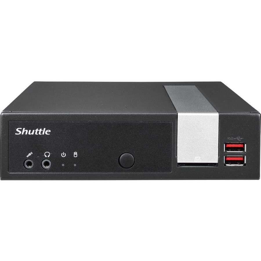 Shuttle XPC slim DL20N Barebone System - Slim PC - Socket BGA-1338 - Celeron N4505 2 GHz Dual-core (2 Core)