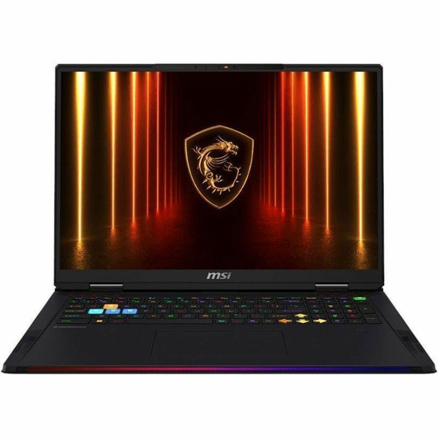 MSI Raider 18 HX AI A2XW Raider 18 HX AI A2XWJG-009UK 45.7 cm (18") Gaming Notebook - UHD+ - 120 Hz - Intel Core Ultra 9 285HX - 64 GB - 4 TB SSD - English (UK) Keyboard - Core Black