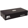 Tripp Lite by Eaton 4-Port Dual-Monitor Secure KVM Switch, HDMI, 4K, NIAP PP3.0, Audio, TAA